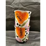 Σ'αγαπώ - Μ'αγαπάς (μωβ- πράσινο)