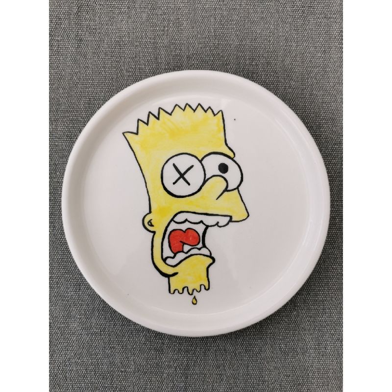 Φωτογραφία από Πιάτο Bart Simpsons